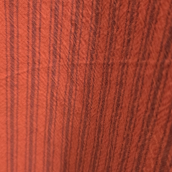 Free People Runyan Cotton Striped Harem Drop Crotch Pink Baggy Pants Med - Picture 5 of 10